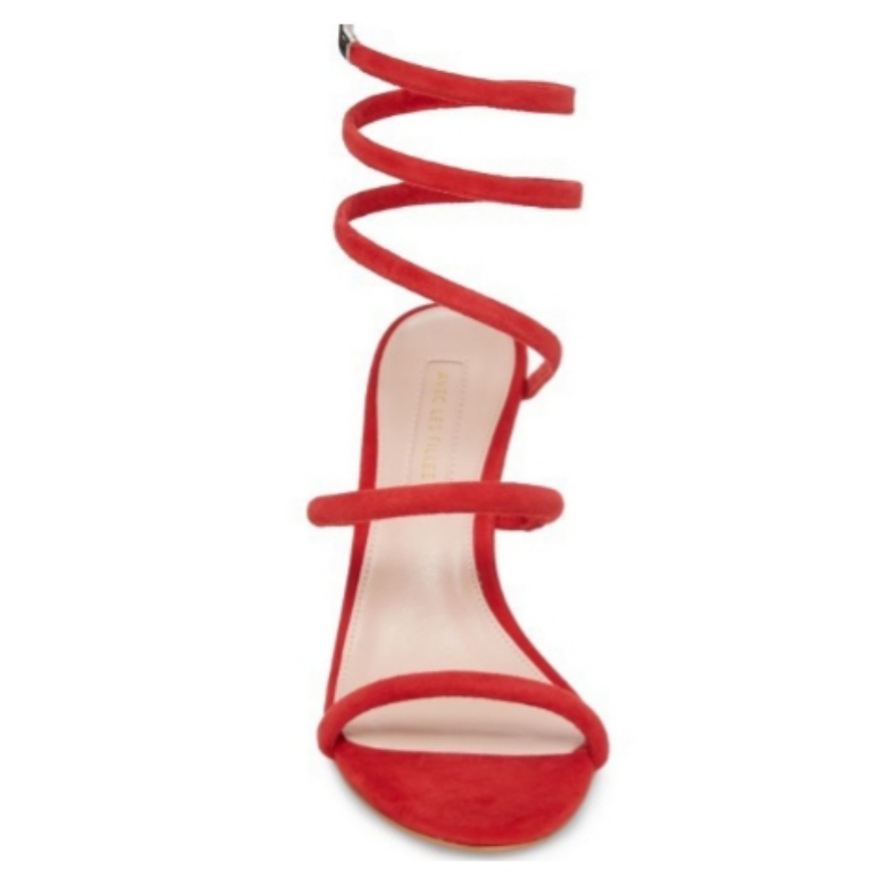 Sultry Red Avec Les Filles Heels - Picture 4 of 6